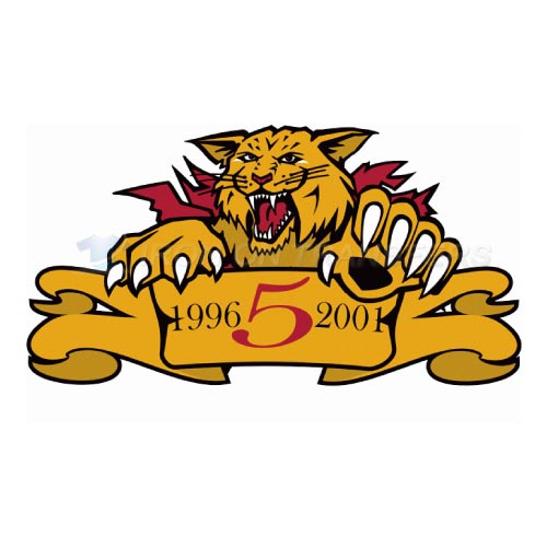 Moncton Wildcats Iron-on Stickers (Heat Transfers)NO.7439